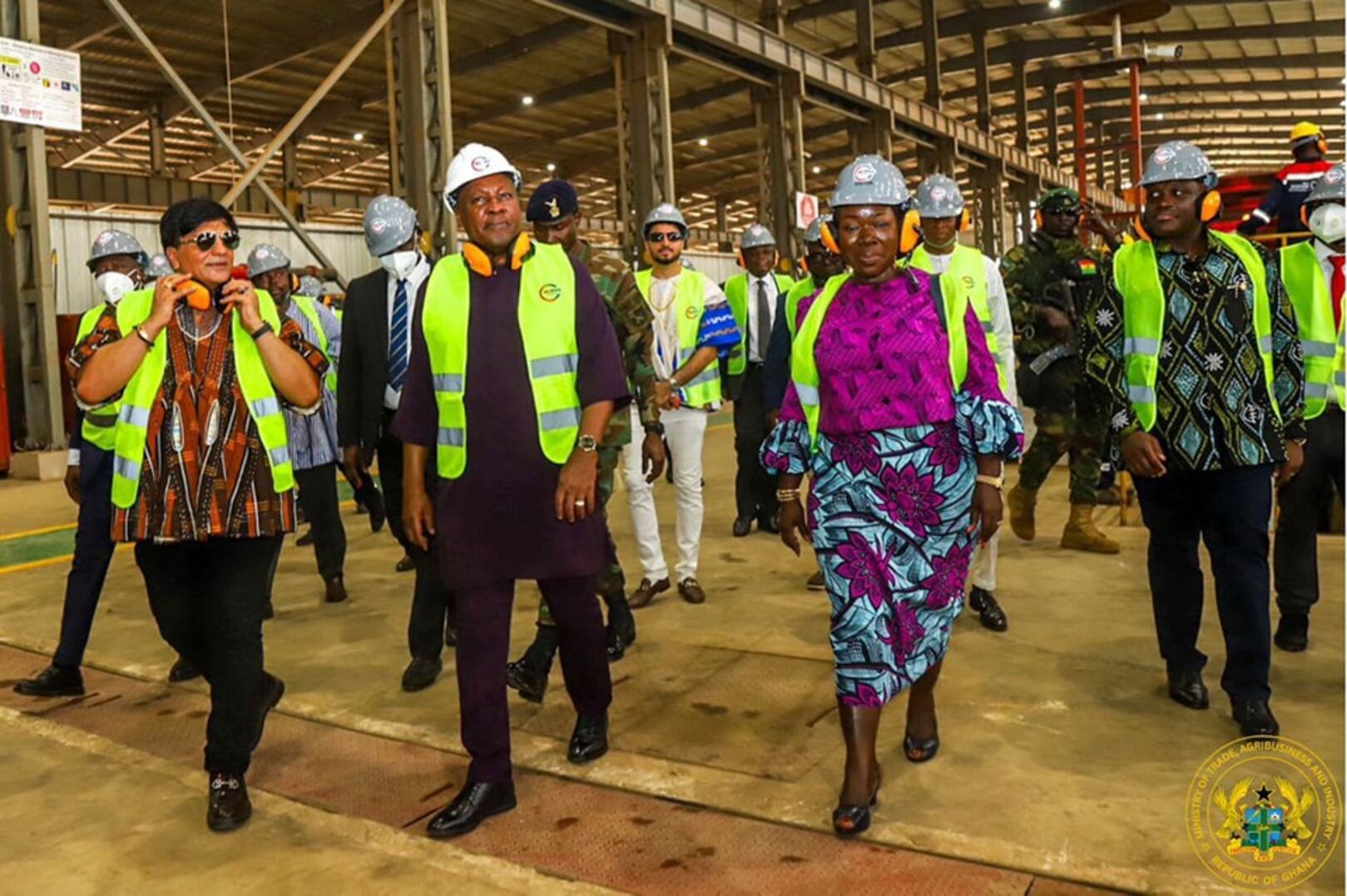 Ghana Inaugurates New Steel Plant in Ningo‑Prampram